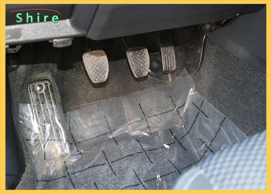 Printed Self Adhesive Plastic Floor Mats T Vehicles Interiors Carpet Protect